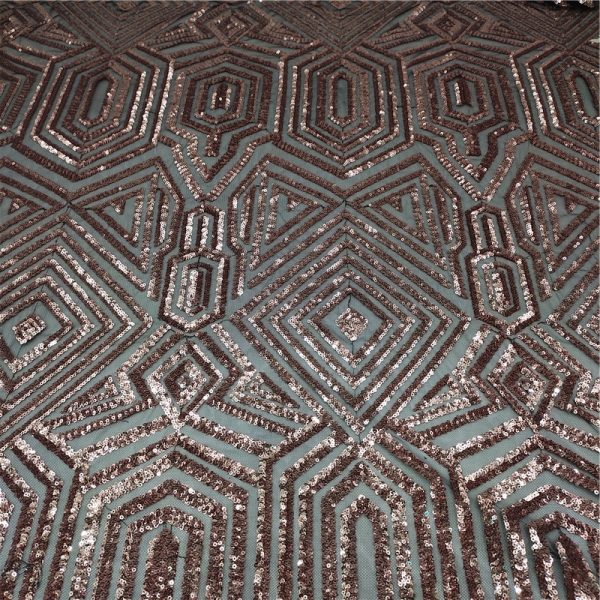 art deco sequin fabric by the yard